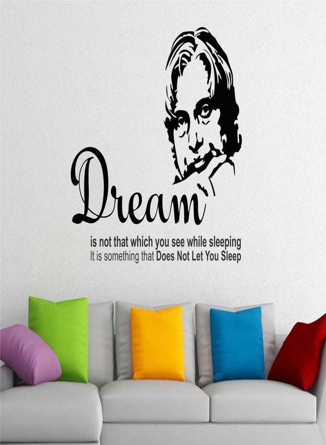 Asmi Collections PVC Wall Stickers APJ Abdul Kalam Motivational Quotes - Image 1